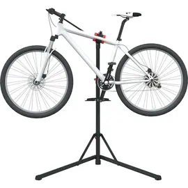 vidaXL Fahrrad-Montageständer Klappbar Verstellbar 92-152 cm Rot Stahl