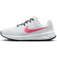 Nike Revolution 6 NN (GS), White/SEA Coral-Gridiron-Laser ORAN, 39