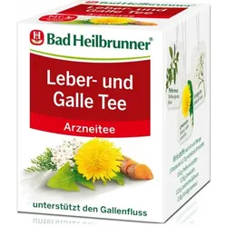 Bad Heilbrunner Leber & Galle Tee 8ST 14G