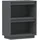 vidaXL Nachtschrank 60 x 34 x 75 cm Grau