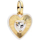 Pandora Strahlendes Herz Goldfarben 764409C01