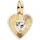 Pandora Strahlendes Herz Goldfarben 764409C01