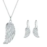 Rafaela Donata Schmuckset Engelsflügel Silber/Messing