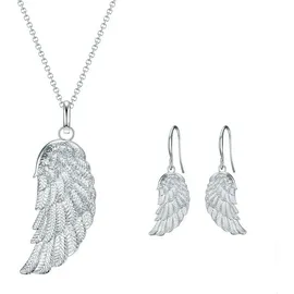 Rafaela Donata Schmuckset Engelsflügel Silber/Messing