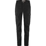 Fjällräven Damen Outdoorhose, Women's Stina Trousers W, 48/R - Trekkinghose - schwarz