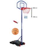 Hornet by Hudora Basketballständer »Hornet 205«, (Set, 3 St., Basketballständer mit Ball u. Pumpe),