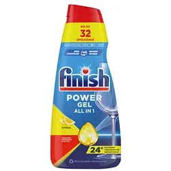 finish POWER All in 1 CITRUS Geschirrspüler-Gel 650,0 ml