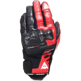 Dainese Reacto Carbon Short Handschuhe - Schwarz/Neon-Rot / XL