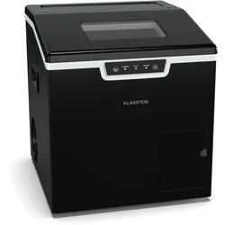 Icefestival Cube Eiswürfelbereiter Industrie-Eiswürfelmaschine   400W   1,8 Liter   20kg/24h Schwarz