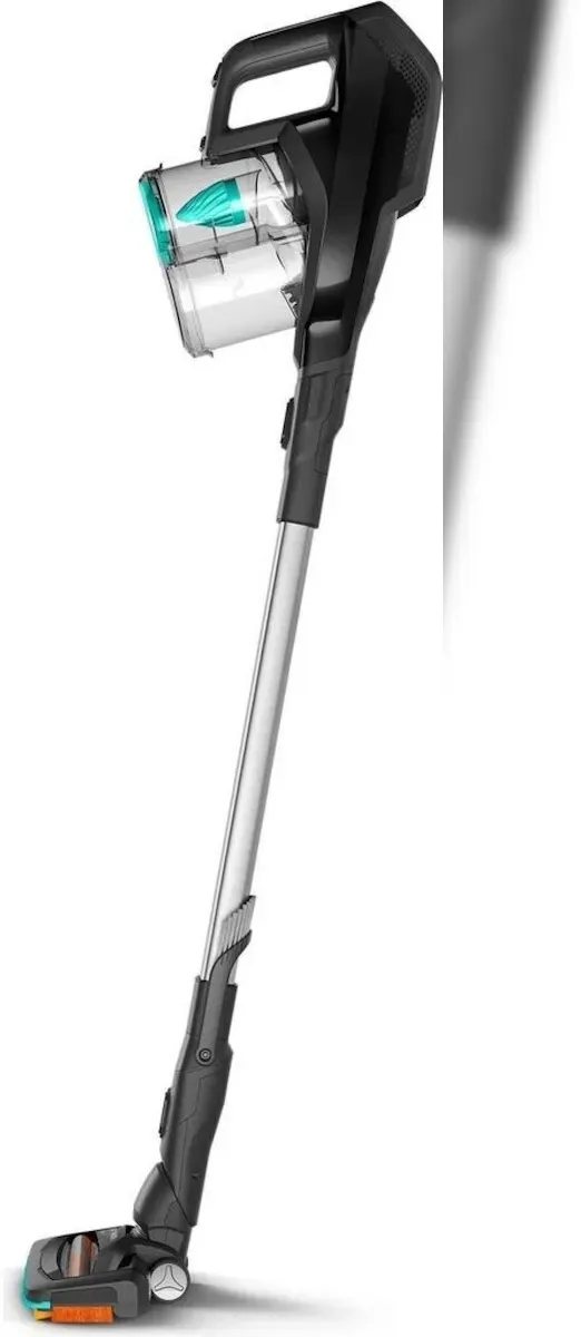 Philips FC6726/01 Animal LED kabelloser 2-in-1 Akku Staubsauger und Handstaubsauger, 180°-Saugdüse, bis zu 40 Min. Laufzeit - Grau