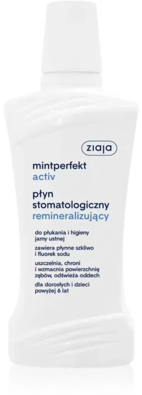 Ziaja Mintperfekt Activ remineralisierendes Mundwasser 500 ml