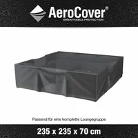 AeroCover Schutzhülle für rechteckige Lounge-Sets 235x235xH70 cm