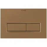 Kludi UNIFIX Betätigungsplatte Eckig 32PP01N1 244 x 160 mm Brushed Bronze