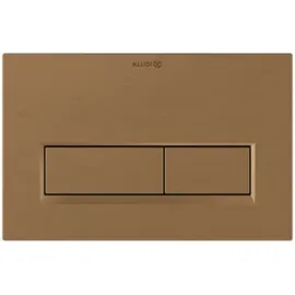 Kludi UNIFIX Betätigungsplatte Eckig 32PP01N1 244 x 160 mm Brushed Bronze