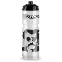 RITCHEY Trinkflasche a Drink with Tom, transparent schwarz