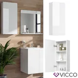 Vicco Izan Badschrank 0 x 0 cm Weiß MDF, Spanplatte