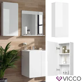 Vicco Izan Badschrank 0 x 0 cm Weiß MDF, Spanplatte