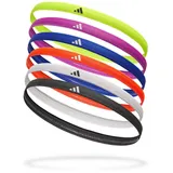 Adidas Fitness Stirnband 6 Einheiten - Black / White / Red / Purple / Blue / Yellow - One Size