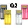 Nitecore Q2 - Schnelladegerät für Li-Ion Akkus, 2 Schachtlader - 4 Farben zur Auswahl