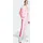 adidas Essentials 3-Streifen French Terry Damen rosa