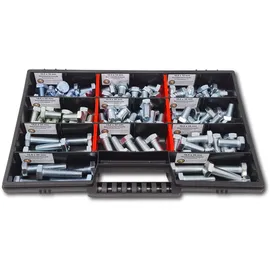 Schraubenbox24 Sechskantschrauben Sortiment M10 12 mm - 45 mm 90 Stück