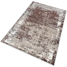 OTTO home Teppich OTTO HOME "Oberwill" Gr. 6, beige (sand), B:200cm H:9mm L:300cm, Kunstfaser, Teppiche, Teppich, mit besonders weichem Flor, Kurzflor, Vintage, modern, dichte Qualität