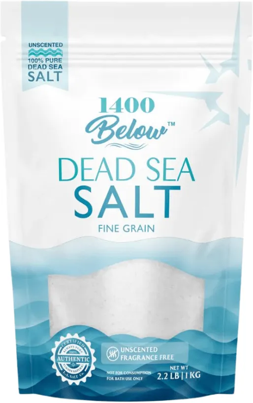 Los Angeles Salt Company  1400 Below Dead Sea Salt Fine (1000 )