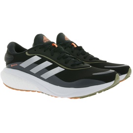 adidas Supernova GTX Herren core black/silver metallic/beam orange 46 2/3