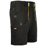 EIKO Zunft- und Arbeitskleidung Arbeitsshorts Zunftshort kurze Hose Arbeitshose Dachdeckerhose Zimmermannshose leichte Zunft-Short Variante für den Sommer schwarz 50