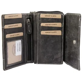 Akzent Damen Geldbörse schwarz