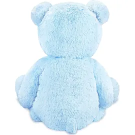 Brubaker XXL Teddybär 100 cm - Hellblau - Stofftier Plüschtier Kuscheltier Blau