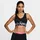 Pro Indy Plunge Medium-Support Padded Damen Tanktop schwarz US M