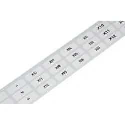 Wago 210-808 Etiketten, für Smart Printer, 9, 5 x 25 mm, weiß 210808