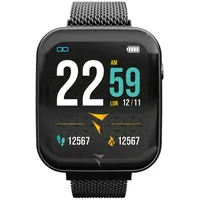 Techmade Smart Watch TALK Metalic Black