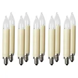 Hellum Mini-Lichterkette LED 10 Stück E10 23 V 3 W Weiß