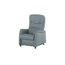 Hukla Relaxsessel Tobias Leder 75 x 102 x 88 cm Blau elektrisch