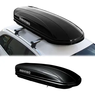 Omac Dachbox 400l für Auto Dachkoffer Gepäckbox Dachgepäckträger Autobox