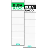 Elba Rückenschilder 100420956 Weiß 54 x 190 mm 10 Blatt