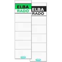 Elba Rückenschilder 100420956 Weiß 54 x 190 mm 10 Blatt