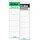 Elba Rückenschilder 100420956 Weiß 54 x 190 mm 10 Blatt