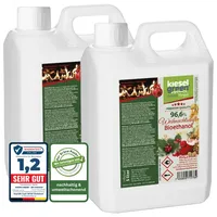 KieselGreen Bioethanol 10 Liter mit Duft für Ethanol-Kamin, viele Sorten - Bio Ethanol als Raumduft in vielen Duftnoten - Parfüm für Bio Ethanol Kamin Indoor oder Bioethanol (Weihnachtsduft, 10L)