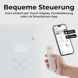 Klamer Konvektor Pro 2500 W Weiß