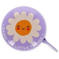 Legami Fahrradklingel Daisy, lila, robust