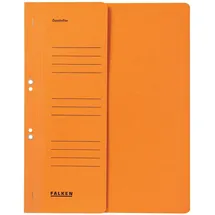 Falken Ösenhefter 80000516 DIN A4 1/2 Vorderdeckel orange
