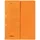 Falken Ösenhefter 80000516 DIN A4 1/2 Vorderdeckel orange
