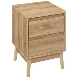 5five simply smart Nachttisch Abana 40 x 40 x 56 cm Braun