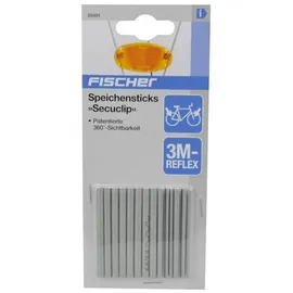 Fischer Secuclip Speichensticks Fahrradzubehör grau