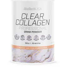BIOTECH Clear Collagen Professional Pfirsich Eistee Pulver 350 g