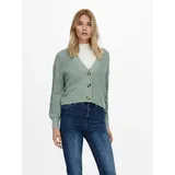 Only Strickjacke ONLCAROL NICE L/S Cardigan KNT NOOS Grün S