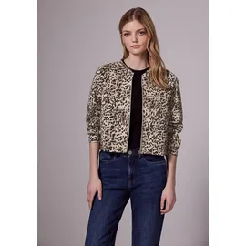 street one studio Damen, Blouson mit Leo-Muster - 44